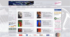 Desktop Screenshot of mastertracks.de